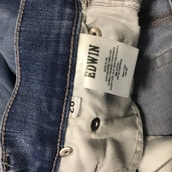 EDWIN Elin Crop Straight Jeans - Picture 12 of 14